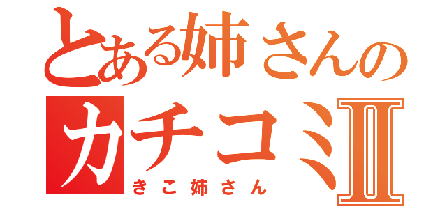 とある姉さんのカチコミⅡ（きこ姉さん）