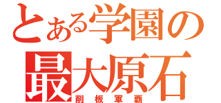 とある学園の最大原石（削板軍覇）