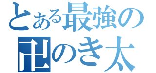 とある最強の卍のき太郎伝説卍（）