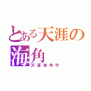 とある天涯の海角（天涯海角字）