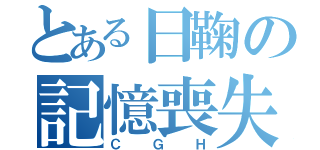 とある日鞠の記憶喪失（ＣＧＨ）