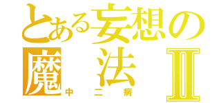 とある妄想の魔 法Ⅱ（中二病）