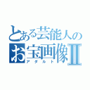 とある芸能人のお宝画像Ⅱ（アダルト）