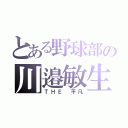 とある野球部の川邉敏生（ＴＨＥ 平凡）