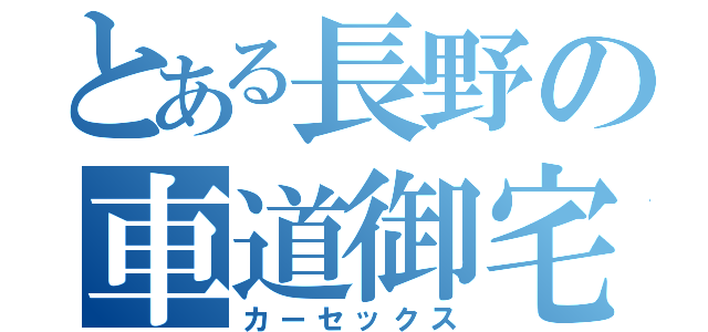 とある長野の車道御宅（カーセックス）