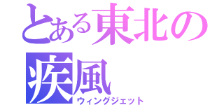 とある東北の疾風（ウィングジェット）