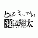 とあるミニマムの渡辺翔太（ショタ子役）