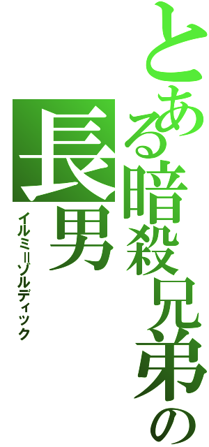 とある暗殺兄弟の長男（イルミ＝ゾルディック）