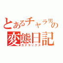 とあるチャラ男の変態日記（カナコックス）