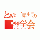 とある宽柔中学の钢琴学会（２０１４）