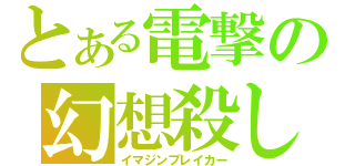 とある電撃の幻想殺し（イマジンブレイカー）