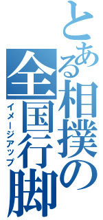 とある相撲の全国行脚（イメージアップ）