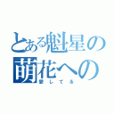 とある魁星の萌花への気持ち（愛してる）