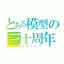 とある模型の三十周年（ビギニング）