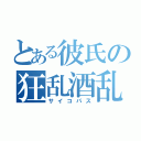 とある彼氏の狂乱酒乱無職（サイコパス）