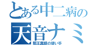 とある中二病の天音ナミ（邪王真眼の使い手）