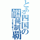 とある四国の饂飩制覇（ちわが香川で飯テロ）