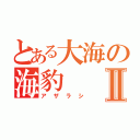 とある大海の海豹Ⅱ（アザラシ）