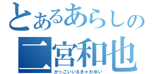 とあるあらしの二宮和也（かっこいい＆きゃわゆい）