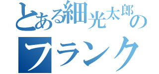 とある細光太郎のフランクフルト（）