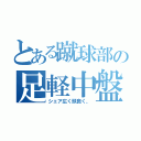 とある蹴球部の足軽中盤（シェア広く頭良く、）