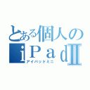 とある個人のｉＰａｄⅡ（アイパッドミニ）