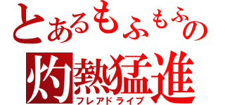 とあるもふもふの灼熱猛進（フレアドライブ）