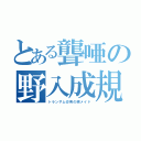 とある聾唖の野入成規（トランザム＠男の娘メイド）