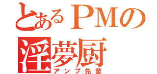 とあるＰＭの淫夢厨（アンプ先輩）