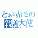 とある赤毛の親善大使（俺は悪くねえ！）