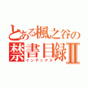 とある楓之谷の禁書目録Ⅱ（インデックス）