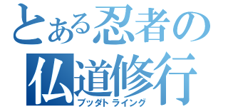 とある忍者の仏道修行（ブッダトライング）