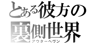 とある彼方の裏側世界（アウターヘヴン）