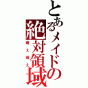 とあるメイドの絶対領域（萌え萌え）