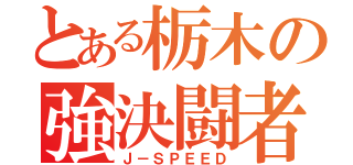 とある栃木の強決闘者（Ｊ－ＳＰＥＥＤ）