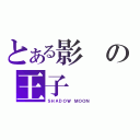 とある影の王子（ＳＨＡＤＯＷ ＭＯＯＮ）