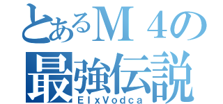 とあるＭ４の最強伝説（ＥＩｘＶｏｄｃａ）