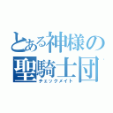 とある神様の聖騎士団（チェックメイト）