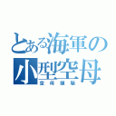 とある海軍の小型空母（空母龍驤）