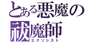 とある悪魔の祓魔師（エクソシスト）