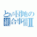 とある団地の組合事情Ⅱ（）