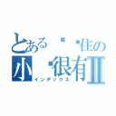 とある请记住の小优很有爱Ⅱ（インデックス）