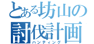 とある坊山の討伐計画（ハンティング）