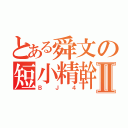 とある舜文の短小精幹Ⅱ（ＢＪ４）