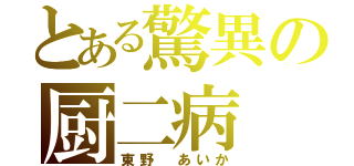 とある驚異の厨二病（東野 あいか）