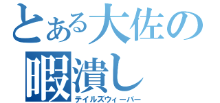 とある大佐の暇潰し（テイルズウィーバー）