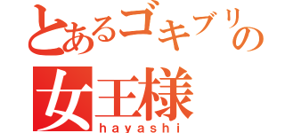 とあるゴキブリの女王様（ｈａｙａｓｈｉ）