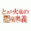 とある火竜の滅竜奥義（サラマンダー）