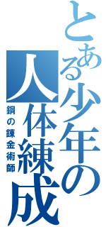 とある少年の人体練成（鋼の錬金術師）