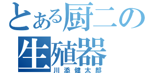 とある厨二の生殖器（川添健太郎）